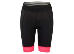 Agu Essential Kort Cykelbyxor Kvinnor Neon Coral/Black