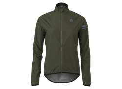 Agu Essential Rain Jacket Women Forest Green - M