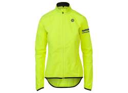 Agu Essential Sykkel Regnjakke Dame Fluor. Yellow