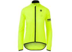 Agu Essential Windbreaker Casaco De Ciclismo Mulheres Fluor Amarelo - S