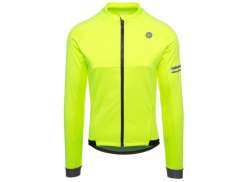 Agu Essential Winter Cycling Jacket Fluor. Yellow