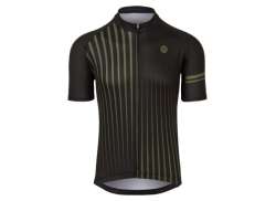 Agu Faded Stripe Jersey Da Ciclismo Manica Corta Essential Uomini Nero - M
