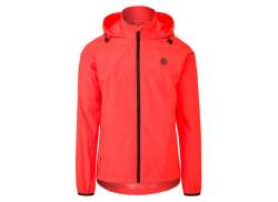 Agu Go Blouson De Pluie Essential Neon Rouge - 3XL