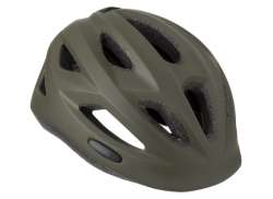 Agu Go Dzieciece Kask Rowerowy Army Zielony - One Size 48-54 cm