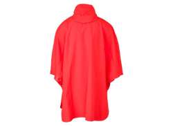 Agu Go Grant Lluvia Poncho Essential Neón Rojo - One Talla