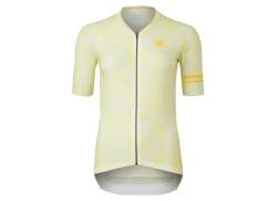 Agu High Summer Shirt Lyhyt Laippa Performance Naiset Yellowtail - L