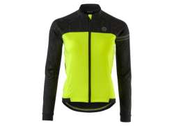 Agu Hivis Thermo Jachetă De Ciclism Damă Black/Yellow