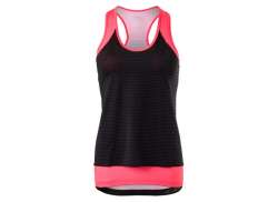 Agu Layered Racertop Essential 女士 霓虹 珊瑚色 - XS