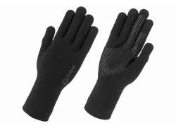 Agu 美利奴羊 Knit 骑行手套 黑色 Black