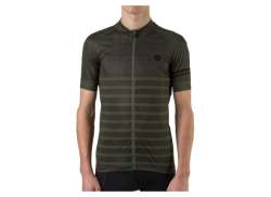 Agu Melange Camisola De Ciclismo Ss (Manga Curta) Essential Homens Iron Gray