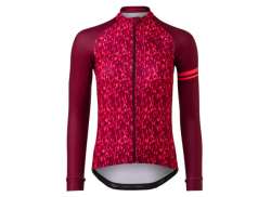 Agu Melange Essential Cyklistický Dres Ls Ženy Neon Korálově Červená - 2XL