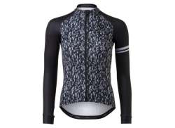 Agu Melange Essential Tricou Cu Mânecă Lungă Pentru Ciclism Ls Damă Negru - 2XL