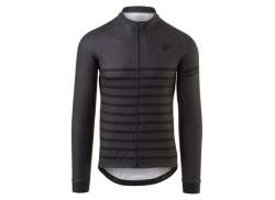 Agu Melange Tricou Cu Mânecă Lungă Pentru Ciclism Essential Ls Bărbați Fier Gri - XL