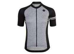 Agu Melange Tricou Cu Mânecă Lungă Pentru Ciclism Essential Ss Damă Negru/Gri - 2XL