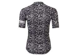 Agu Mini Flower Fietsshirt KM Essential Dames Black