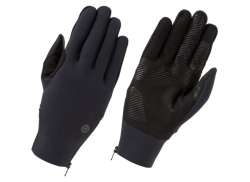 Agu Neoprene Light + Zipper Cycling Gloves Black