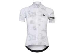 Agu Reflectorizant Tricou Cu Mânecă Lungă Pentru Ciclism Ss Essential Damă White