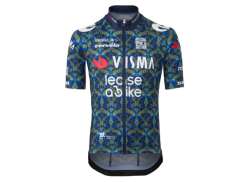 Agu Replica Camisola De Ciclismo Ss (Manga Curta) Kids Visma TDF Azul - 116