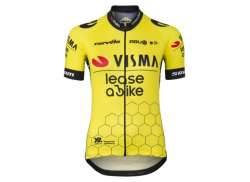 Agu Replica Camisola De Ciclismo Ss (Manga Curta) Team Visma Mulheres Amarelo - 2XL