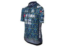 Agu Replica Fahrradtrikot Kä Kinder Visma TDF Blau - 116