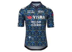 Agu Replica TDF Camisola De Ciclismo Ss (Manga Curta) Visma Homens Azul - 2XL