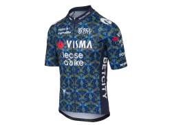 Agu Replica TDF Camisola De Ciclismo Ss (Manga Curta) Visma Homens Azul - L