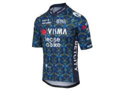 Agu Replica TDF Cyklistický Dres Ss Visma Muži Modrá - S