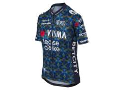 Agu Replica TDF Fahrradtrikot Kä Visma Damen Blau - L