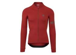 Agu Solid Camisola De Ciclismo Performance Homens Peak Castanho - M