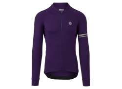 Agu Solid Camisola De Ciclismo Performance Homens Púrpura Rain - L