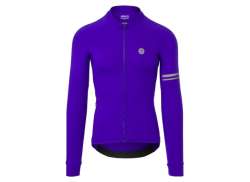 Agu Solid Cycling Jersey Performance Men Violet - 2XL