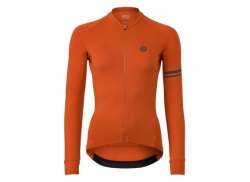 Agu Solid Cycling Jersey Performance Women Orange - 2XL