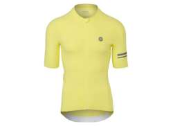 Agu Solid Cycling Jersey Ss Performance Men Yellowtail