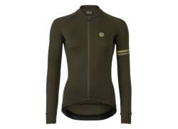 Agu Solid Fahrradtrikot Performance Damen Forest Green