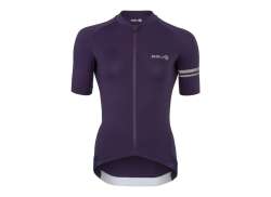 Agu Solid Fietsshirt KM Performance Dames Paars Velvet Paars Velvet