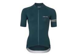Agu Solid Fietsshirt KM Performance Dames Zee Groen Zee Groen