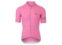 Agu Solid Tricou Cu M&acirc;necă Lungă Pentru Ciclism Ss Performance Bărbați Kawaii Roz - L