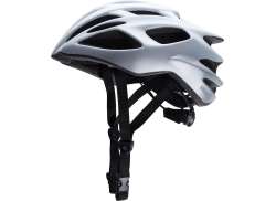 Agu Strato Cycling Helmet White/Silver - L/XL 58-62 cm