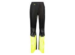 Agu Tech Pantal&oacute;n Impermeable Commuter Mujeres Ne&oacute;n Amarillo/Reflection - M