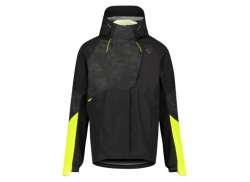 Agu Tech Regn Jacka Commuter M&auml;n Neon Gul/Reflection - L