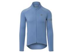 Agu Thermo Jersey Da Ciclismo Ml Essential Uomini Blu - 2XL