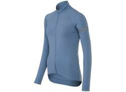 Agu Thermo Tricou Cu M&acirc;necă Lungă Pentru Ciclism Essential Damă Specchio Albastru Specchio Blauw