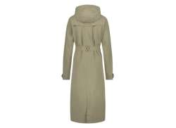 Agu Trench Coat Long Urban Outdoor Women Pistachio Groen