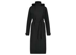 Agu Trench Coat Long Urban Outdoor Women Black - XL