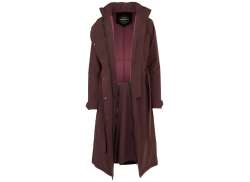 Agu Trench Rivestito Inverno Impermeabile Antipioggia Donne Modica Marrone Modica Bruin