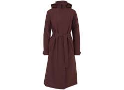 Agu Trench Rivestito Inverno Impermeabile Antipioggia Donne Modica Marrone - M