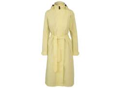 Agu Trench С Покрытием Длинный Плащ Женщины Golden Mist Golden Mist