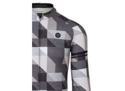 Agu Triangle Stripe Fahrradtrikot Essential Herren Black