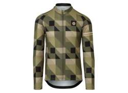 Agu Triunghi Stripe Tricou Cu Mânecă Lungă Pentru Ciclism Essential Bărbați Strategy -3XL