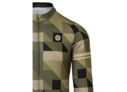 Agu Triunghi Stripe Tricou Cu Mânecă Lungă Pentru Ciclism Essential Bărbați Strategy - XL